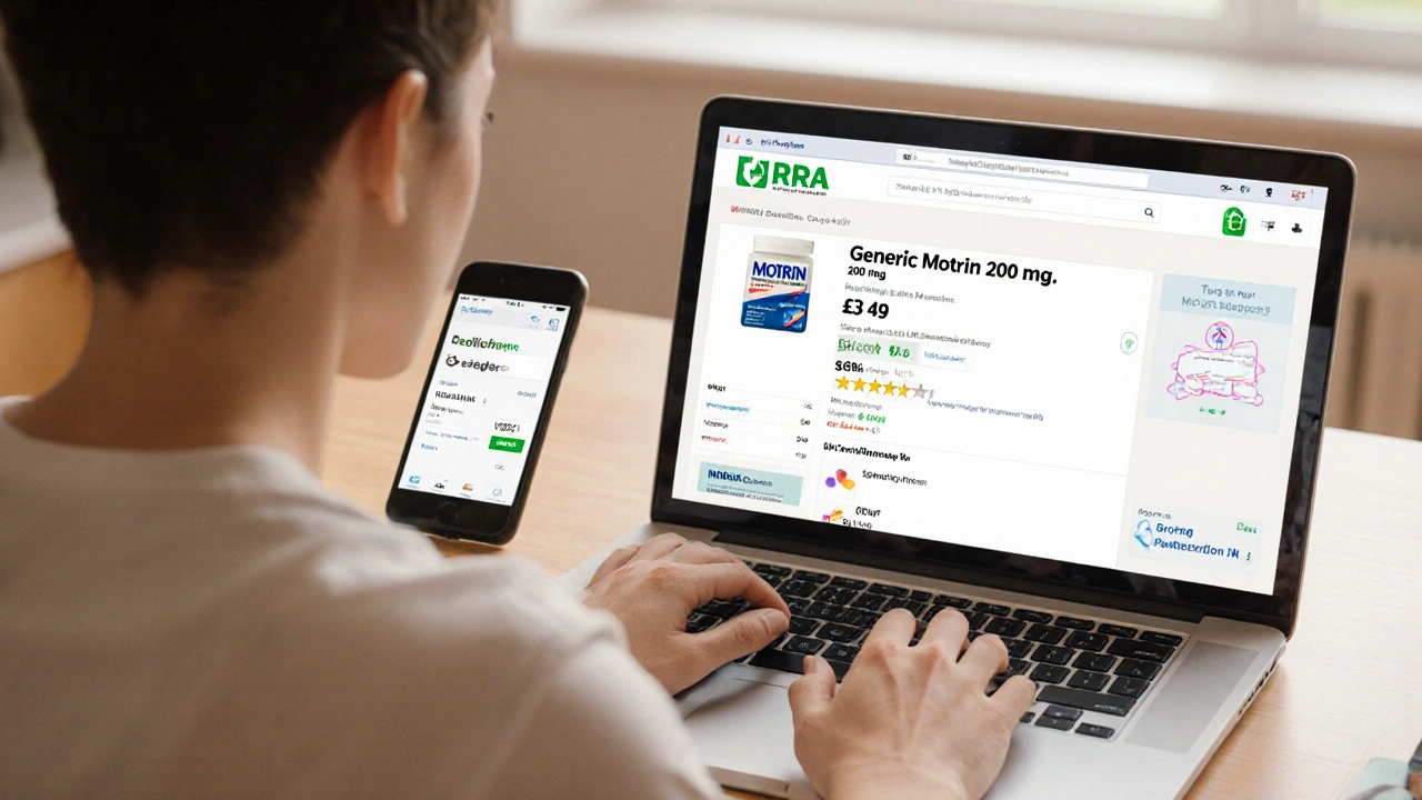 Buy Cheap Generic Motrin Online - Safe UK Guide