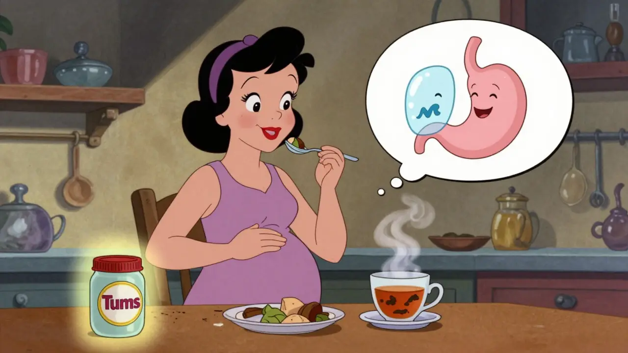 Heartburn Medications in Pregnancy: Safe Options Like Antacids, H2 Blockers, and PPIs