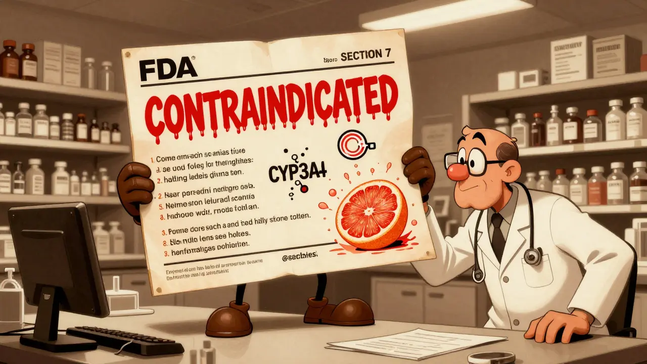 How to Read Drug Interaction Tables in FDA Labels