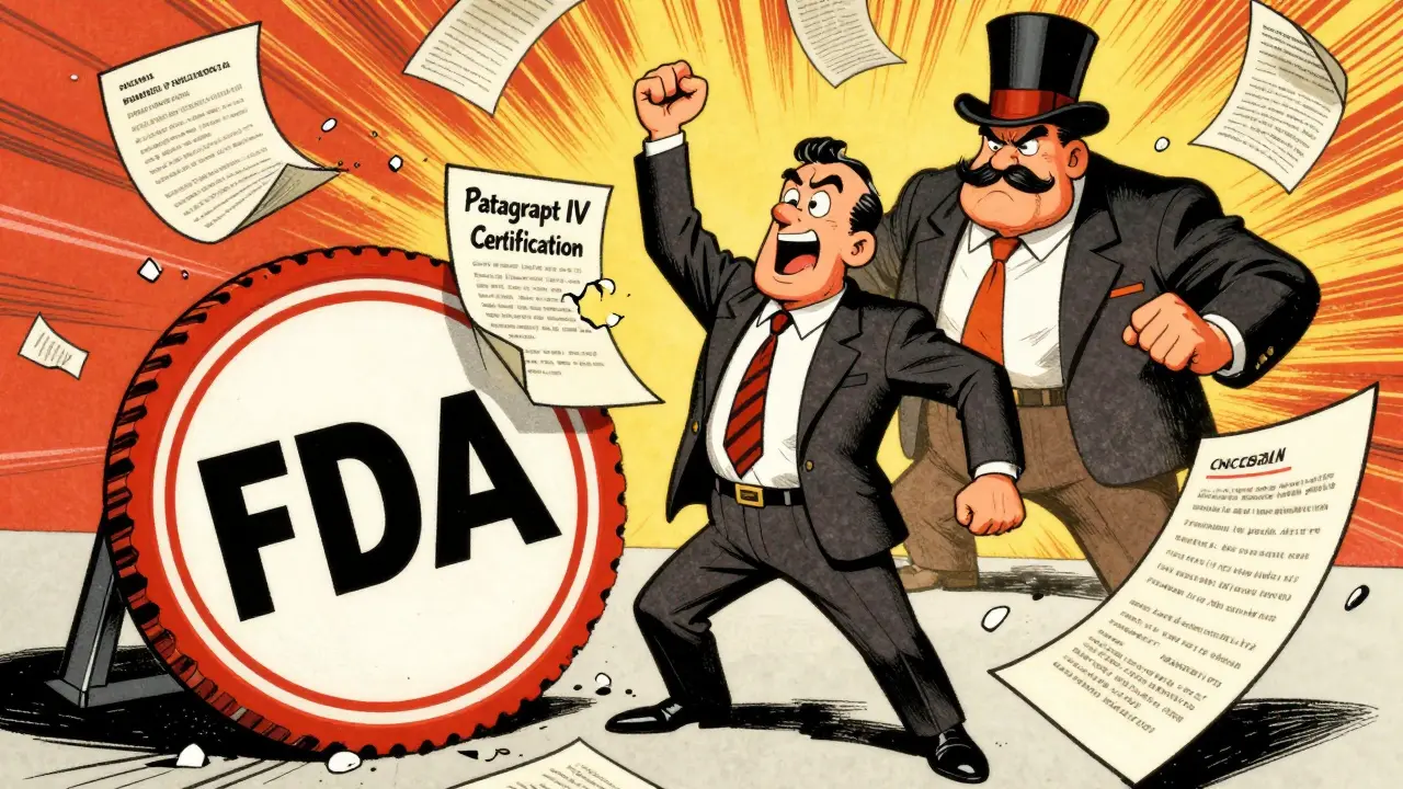 Paragraph IV Certifications: How Generic Drug Makers Legally Challenge Patents