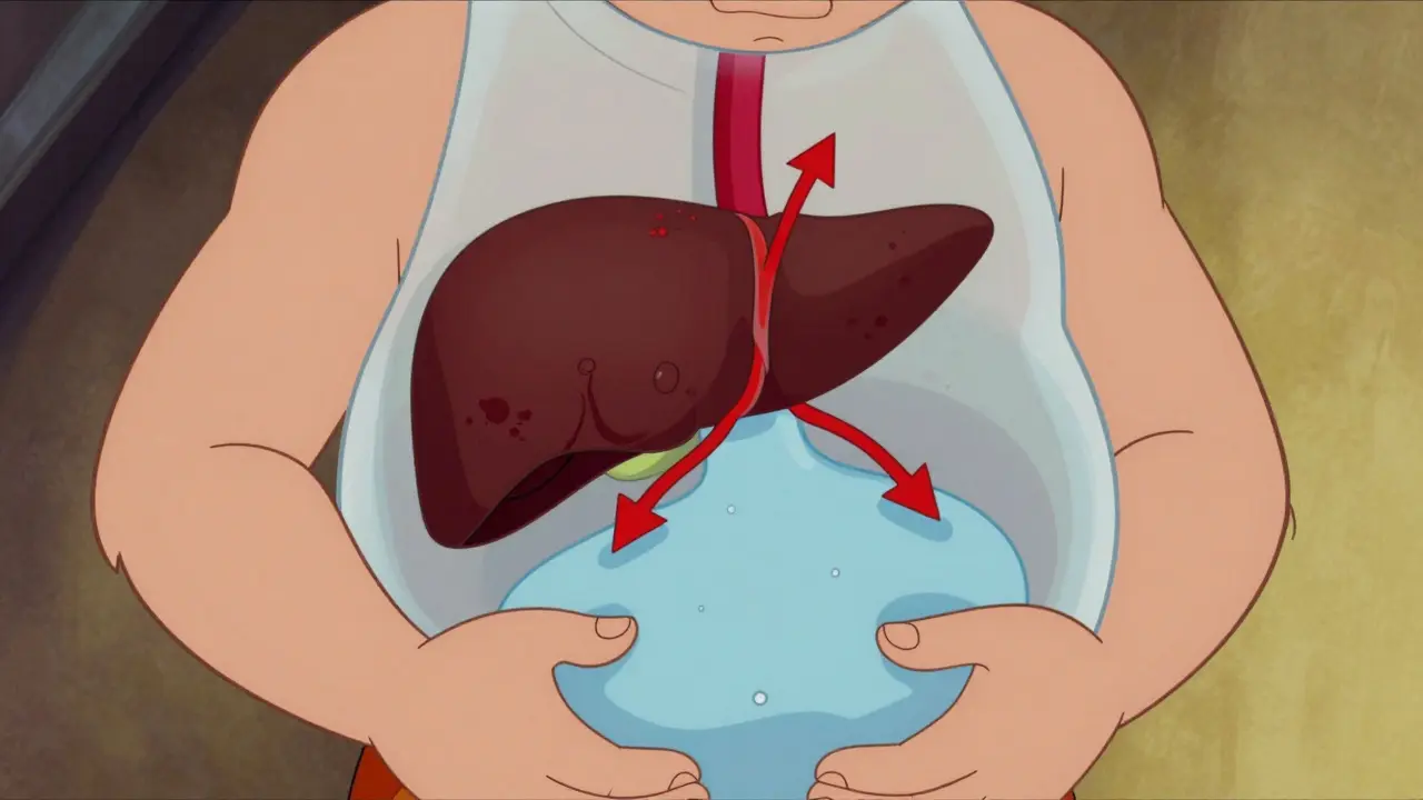 Ascites Management: Sodium Restriction and Diuretics Explained